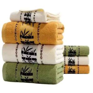 Bamboo Bath Towels 100% Full Soft Eco Towel cover