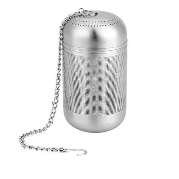 Large Capsule With Chain