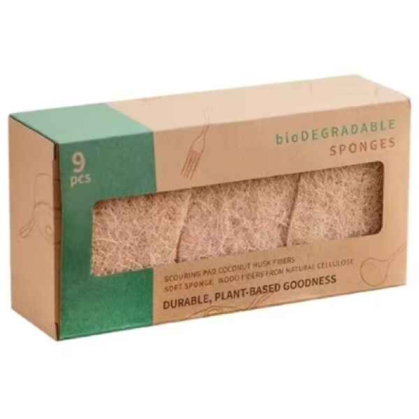 Eco Friendly Kitchen Sponges Dish Washing Sponge 9 Pcs eco friendly product