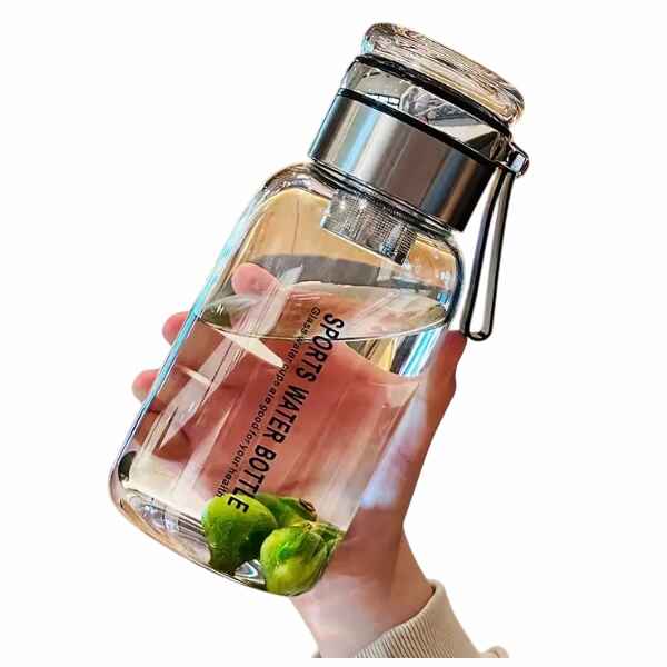 Glass Insulated Water Bottle 750mls - 2L Fine Bottle cover