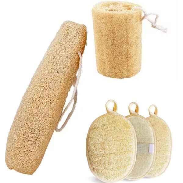 Natural Loofah Sponge Luffa Bath Sponge cover