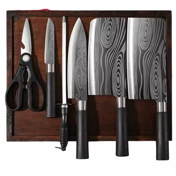 Damascus Pattern 6Pcs