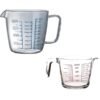 Glass Measuring Jug Pyrex 1Pcs Sturdy Glass 250ml - 500ml cover-min
