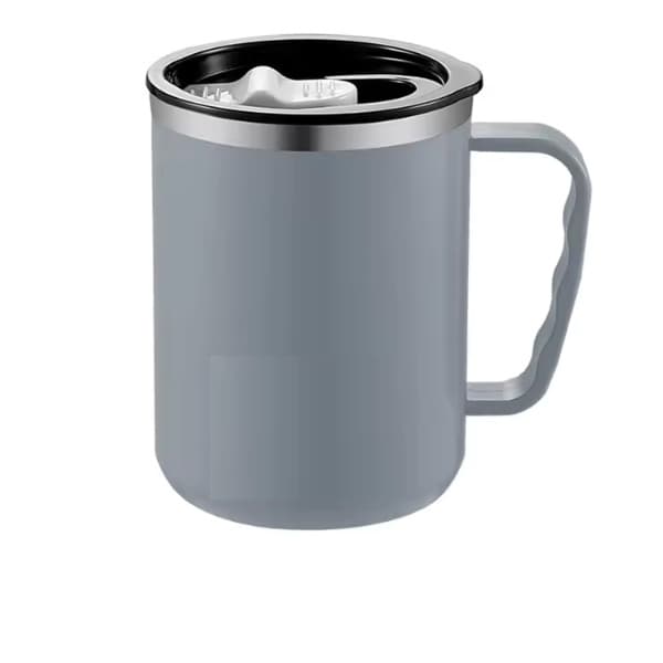 Grey 500ml With handle + Lid 1pcs