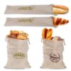 Linen Bags For Bread 1Pcs Fine Eco Friendly Linen Bag cover
