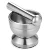 Mortar And Pestle Stainless Steel 1Pcs Stoic Grinder cover-min