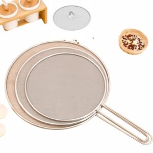 Oil Splatter Screen 1Pcs 3Pcs Fine Sturdy Stainless cover-min