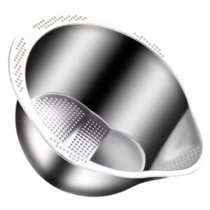 Rice Strainer Stainless Steel 1Pcs Fine Eco Friendly Stainless cover-min