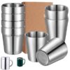 Stainless Steel Coffee Mugs 1 4Pcs Sturdy Stainless cover-min