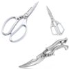 Stainless Steel kitchen Scissors 1Pcs Fine Utensils cover-min