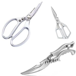 Stainless Steel kitchen Scissors 1Pcs Fine Utensils cover-min