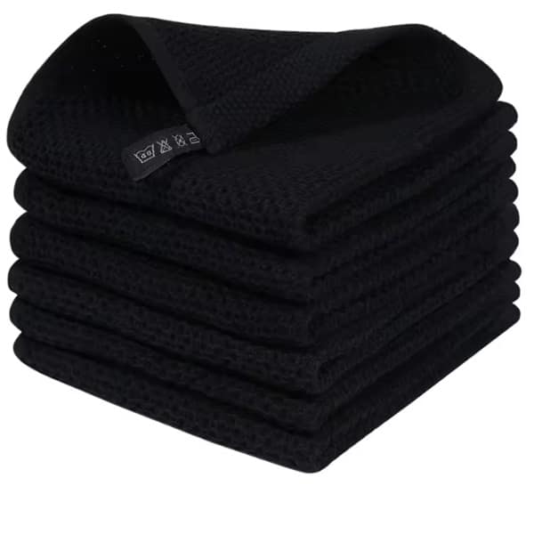 4Pcs Black 34x73cm