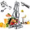 Hand Press Juicer Machine 1Pcs Sturdy Stainless Juicer cover-min