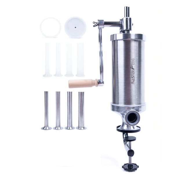 Sausage Maker Machine 1Pcs Sturdy Stainless Filler cover-min