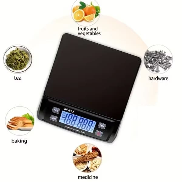 Digital Weighing Scales Kitchen 30KG Sturdy Scales 6 Digital Weighing Scales Kitchen 30KG Sturdy Scales uses-min