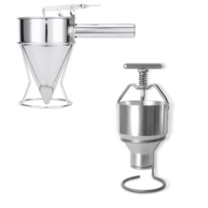 Pancake Batter Dispenser Donut 1Pcs Strong Stainless cover -min