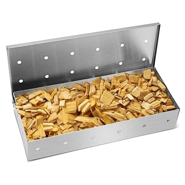 Stainless Steel Smoker Box 1Pcs Strong Box cover -min