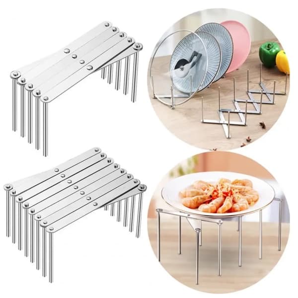 Pots And Pans Lid Storage 1Pcs Sturdy 6 more extendable demo -min