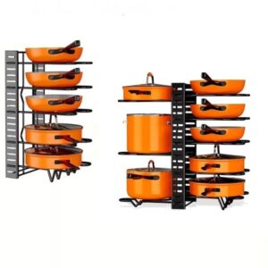 Pots And Pans Cupboard Organizer 1Pcs Sturdy 8 Pots And Pans Cupboard Organizer 1Pcs Sturdy cover -min