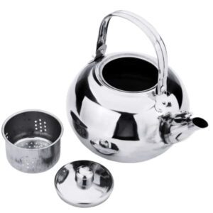 Stainless Steel Teapot With Infuser 1L Elite Teapot cover -min