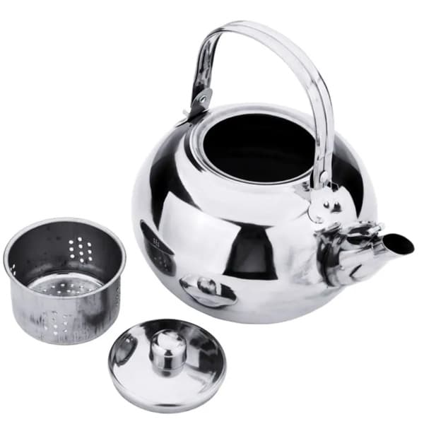 Stainless Steel Teapot With Infuser 1L Elite Teapot 1 Stainless Steel Teapot With Infuser 1L Elite Teapot cover -min