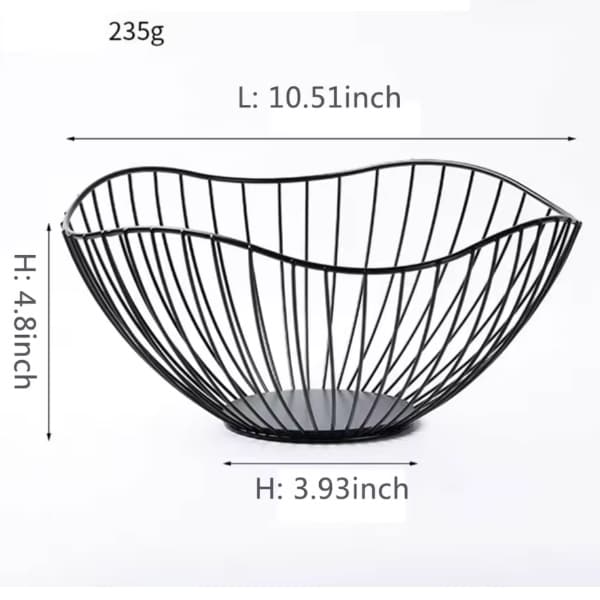 decorative fruit basket type B size -min