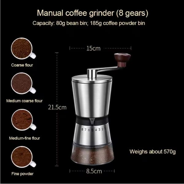 Coffee Grinder Hand Held Elite Grinder 1Pc 4 hand grinder coffee grinder show -min